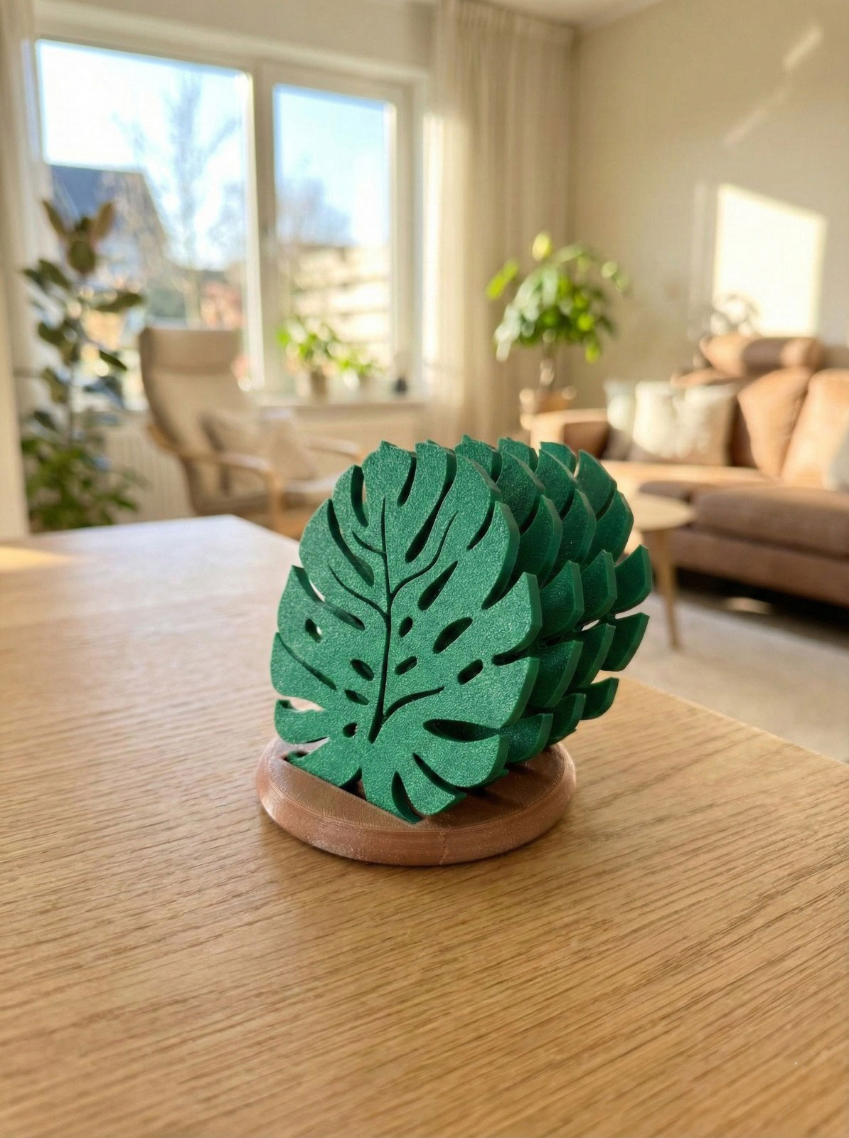 Portavaso Monstera sencillo Set X4 - 2