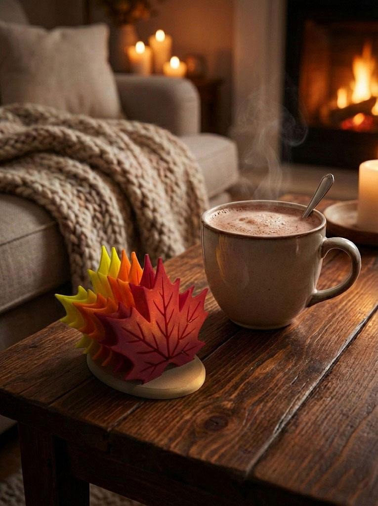 Portavasos de Otoño Set X6 Unidades 