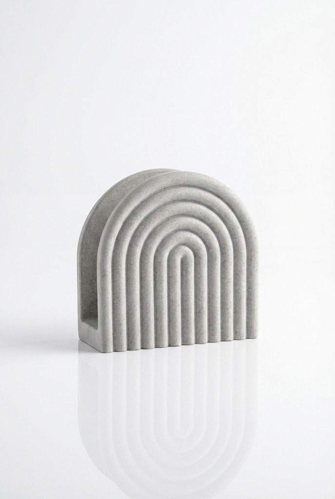 Servilletero "Crown" – Minimalismo Geométrico