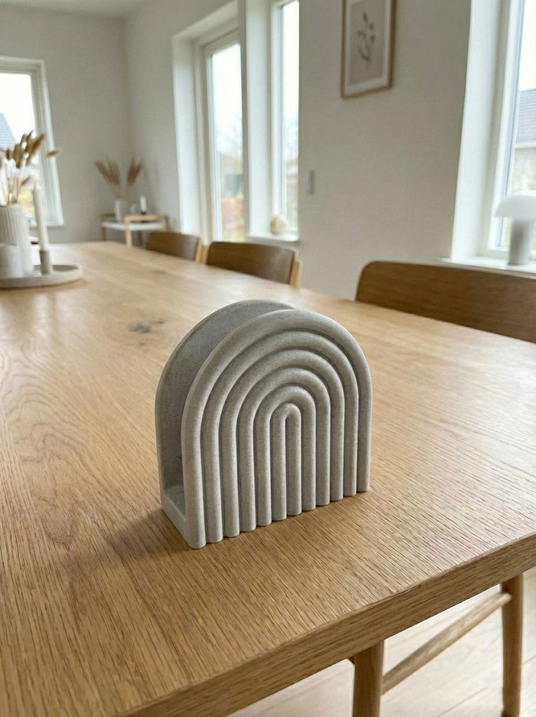 Servilletero "Crown" – Minimalismo Geométrico - 2