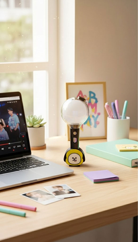 Soporte Lightstick BTS: CHIMMY (Jimin) – Edición Coleccionista