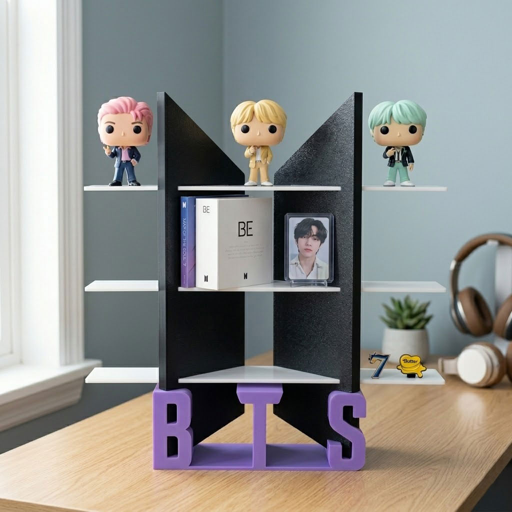 Repisa Exhibidora BTS - Ideal para Figuras Coleccionables - 2