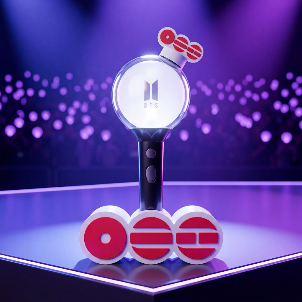 Kit de Exhibición Nimvu: Soporte y Accesorio Arirang para BTS Lightstick - 2