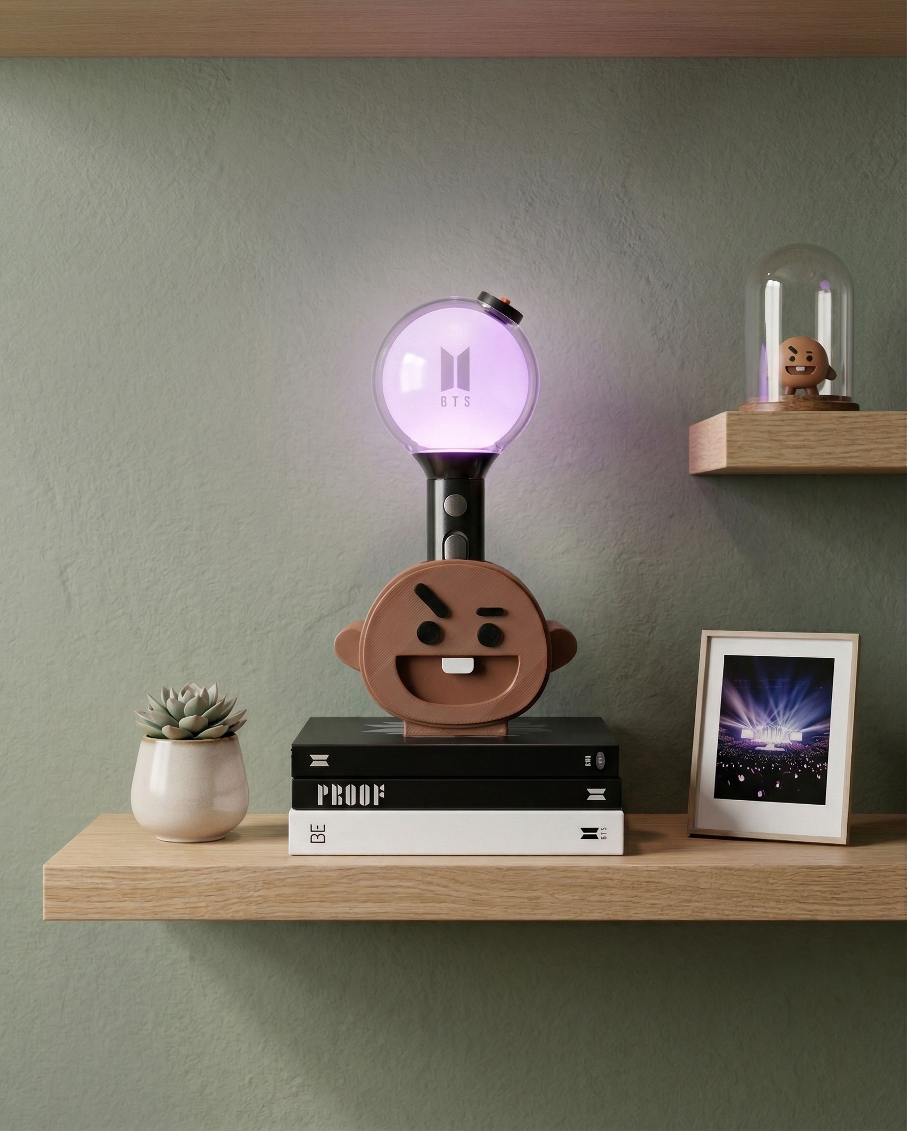 Soporte Lightstick BTS: Shooky (Suga) – Edición Coleccionista - 2