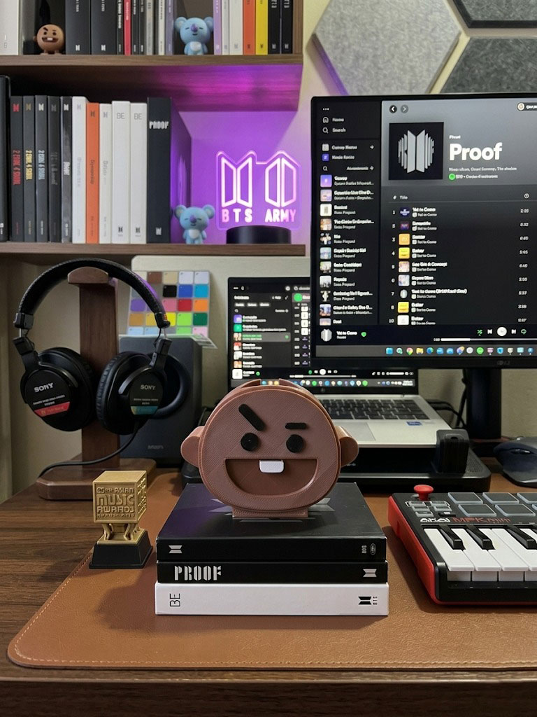 Soporte Lightstick BTS: Shooky (Suga) – Edición Coleccionista